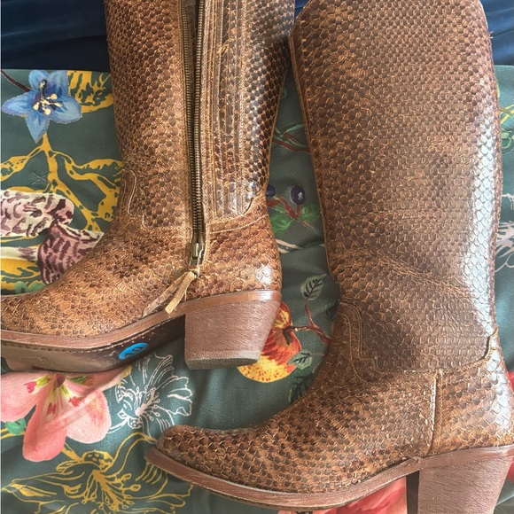 Justin Reba Mcalester Tall Viper boots - Picture 3 of 6